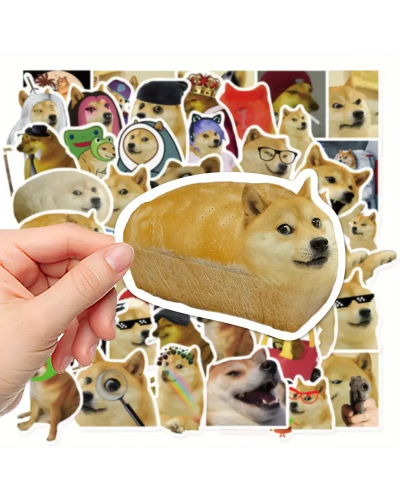 Набор стикеров "Meme Dogs" 50 шт