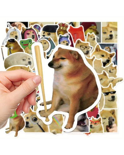 Набор стикеров "Meme Dogs" 50 шт