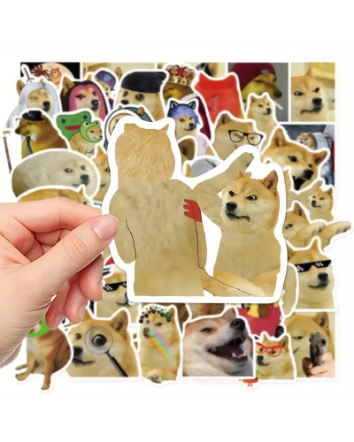 Набор стикеров "Meme Dogs" 50 шт