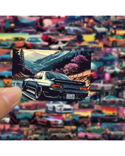 Набор стикеров "Cars" 50 шт