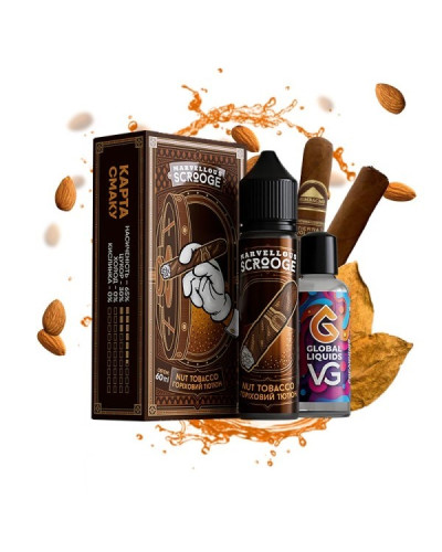 Набор для самозамеса Marvellous Scrooge 60 мл Nut Tobacco (ореховый табак)