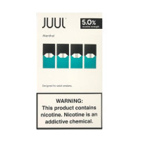 Картриджи JUUL 1 Mentol (ментол) 50мг (5%) 4 шт