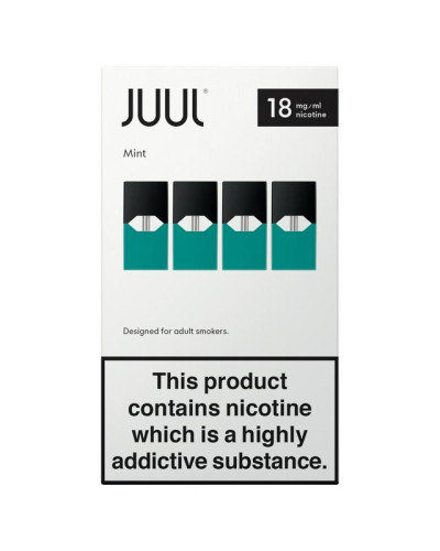 Картриджи JUUL 1 Mint (мята) 18мг