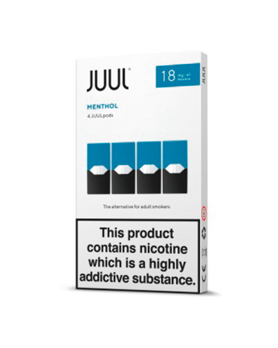 Картриджи JUUL 1 Mentol (ментол) 18мг