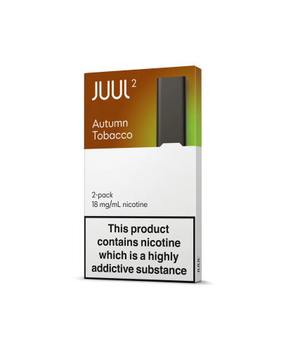 Картриджи JUUL 2 Autumn Tobacco 18мг (мягкий натуральный табак)