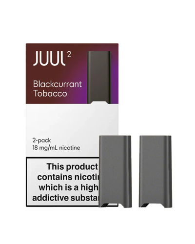 Картриджі JUUL 2 Blackcurrant Tobacco (смородина табак) 18мг
