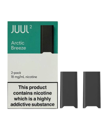 Картриджи JUUL 2 Arctic Breeze 18мг (мята ментол)