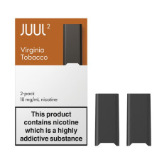 Картриджи JUUL 2 Virginia Tobacco 18мг (табак Вирджиния)