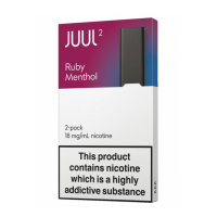 Картриджи JUUL 2 Ruby Menthol 18мг (ментол ягоды)