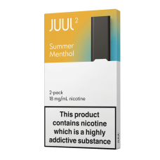 Картриджи JUUL 2 Summer Menthol 18мг (ментол тропические фрукты)