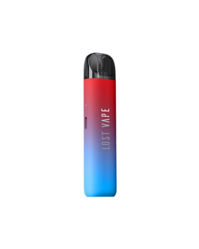POD СИСТЕМА LOST VAPE URSA S POD "BERRY BLUE" В КРАСНО-СИНЕМ ЦВЕТЕ