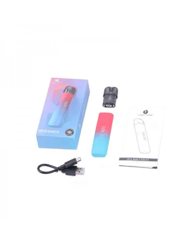 POD СИСТЕМА LOST VAPE URSA S POD "MINT GREEN" В ЗЕЛЕНО-ГОЛУБОМ ГРАДИЕНТЕ