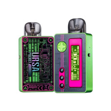 Pod система Lost Vape Ursa Pocket Pod "Cyber Elf" в зелено-жёлтом цвете