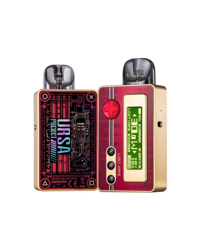 Pod система Lost Vape Ursa Pocket Pod "NES Red" в красном цвете