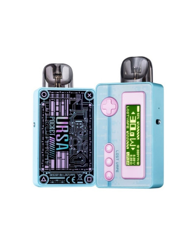 Pod система Lost Vape Ursa Pocket Pod "Ice Blade" в голубом цвете