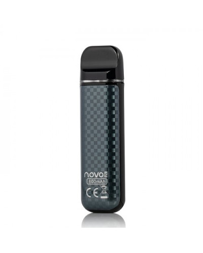 POD-СИСТЕМА SMOK NOVO 3 KIT BLACK COBRA FIBER В ЧЕРНОМ ЦВЕТЕ