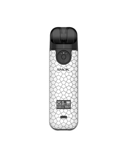 POD-СИСТЕМА SMOK NOVO 4 KIT WHITE ARMOR В БЕЛОМ ЦВЕТЕ