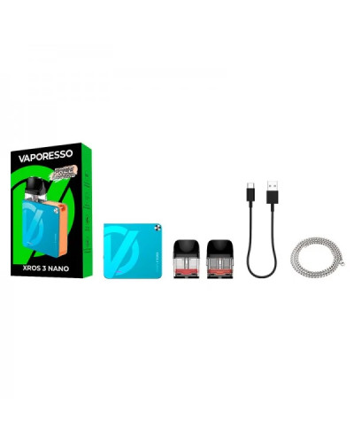Pod-система VAPORESSO XROS 3 NANO KIT "Lilac Purple" в фиолетовом цвете