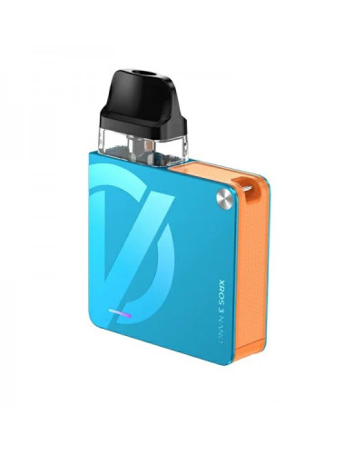 Pod-система VAPORESSO XROS 3 NANO KIT "Bondi Blue" в голубом цвете