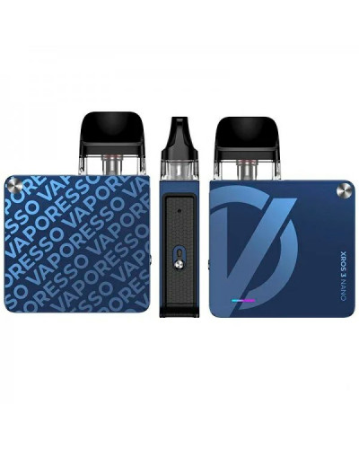Pod-система VAPORESSO XROS 3 NANO KIT "Navy Blue" в синем цвете