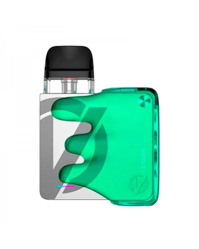 Pod-система VAPORESSO XROS 3 NANO KIT Mistery Box Verison "Jelly Lime" в сером цвете с зеленой накладкой