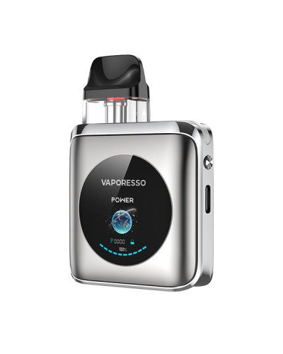 Pod система Vaporesso Xros 4 Nano "Titanium Silver" в серебряном цвете