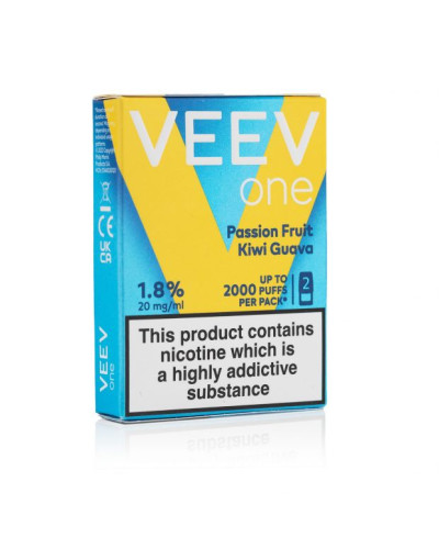 Картриджи IQOS VEEV one 2 pods Passion Fruit Kiwi Guava (Маракуйя, Киви, Гуава)