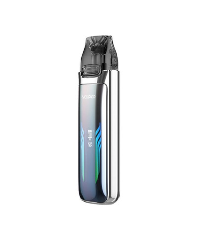 Pod система VooPoo VMate Max "Glacier Silver" в серебряном цвете