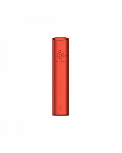 Pod система ELF BAR MATE 500 Black Starter Kit 500mAh в красном цвете