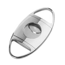 Гильотина для сигар "Habana" design silver (Серебристая)