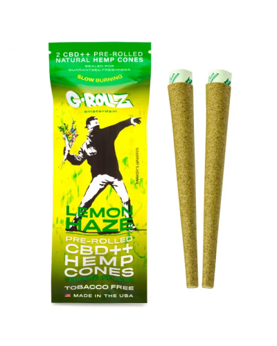 Бланты G-ROLLZ Bansy`s Graffiti "Lemon Haze" лимон (2 шт)