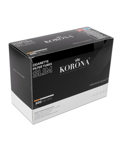 Гільзи для сигарет Korona Slim (500шт)