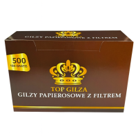 Гільзи для сигарет Top Gilza (коричневі) 500шт
