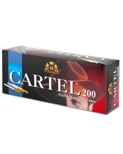 Гільзи для сигарет CARTEL Tubes (8мм) 200шт