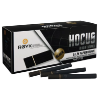 Гильзы для сигарет Hocus Black (8мм) 500шт (чёрные)