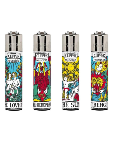 Зажигалка CLIPPER D24 Tarot Cards #1