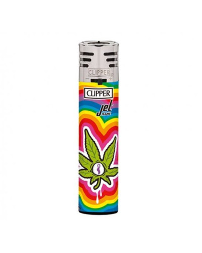 Зажигалка CLIPPER "Jet Flame Weed" #3