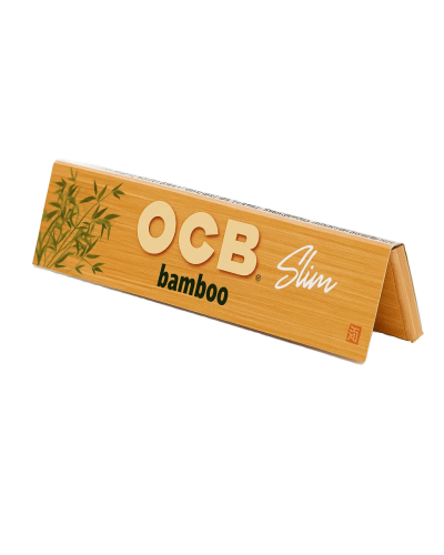 Бумага для самокруток OCB Bamboo Slim +Tips 32 шт