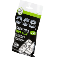 Фильтры для самокруток OCB Activ Extra SLIM 50 шт.
