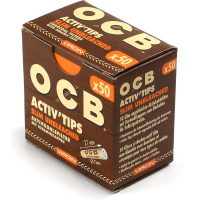 Фильтры для самокруток OCB Activ SLIM Virgin 50 шт.