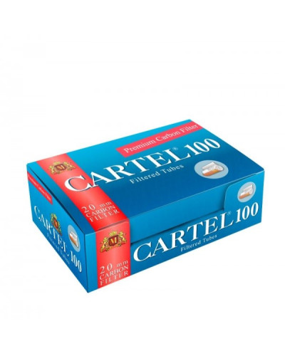 Гільзи для сигарет CARTEL Carbon (8мм) 100шт