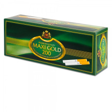 Гільзи для сигарет MAXI GOLD (8мм) 200шт