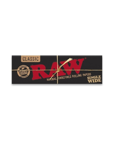 Бумага для самокруток RAW Black Single Wide (50 шт)