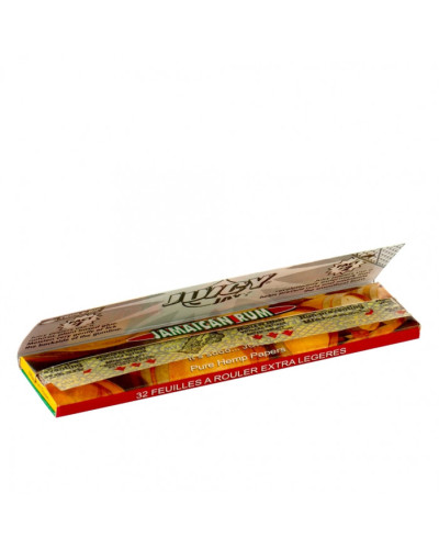 Бумага для самокруток Juicy Jays King Size Jamaican Rum Ямайский ром (32 шт)
