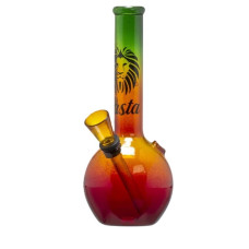 Бонг стеклянный Amsterdam Rasta Glass Bouncer Bong (16cm)