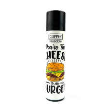 Зажигалка CLIPPER D24 "Let`s eat Burger" #4