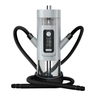 Електронний кальян EHUKA X-GO Silver (серебряный)