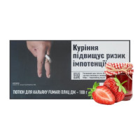 Табак для кальяна  Fumari 100 гр ПЛНЦ ДЖ (клубничный джем)