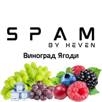ТАБАК ДЛЯ КАЛЬЯНА SPAM by heven 100 гр Виноград Ягоды