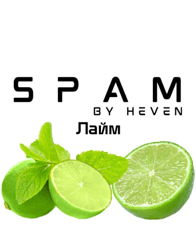ТАБАК ДЛЯ КАЛЬЯНА SPAM by heven 100 гр Лайм